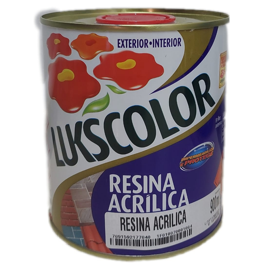 Resina Lukscolor Incolor Base Solvente